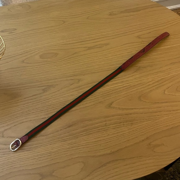 Gucci Red Python Snakeskin Strap - Picture 3 of 3